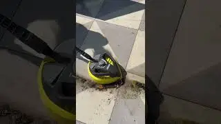 Jet wash time #asmrcleaning #cleantok #cleaning #cleaningmotivation #jethose #patiocleaning