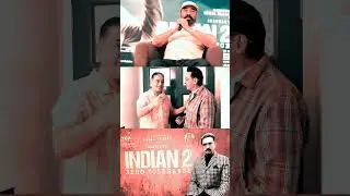 #INDIAN2,2nd day of shoot before makeup with my friend, great actor #Kamal - #GulshanGrover | #KH234