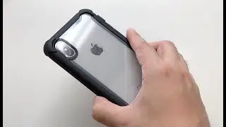 i-Blason Ares Rugged Clear Bumper Case for iPhone X and iPhone XS