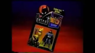 1992 Kenner Batman the Animated Series Combat Belt Batman Toy Commercial