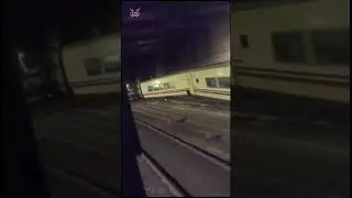 Train accident - Talgo train - Madrid - Spain