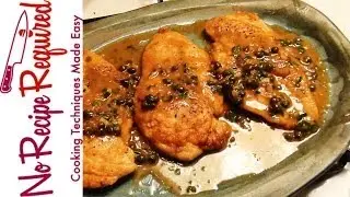 Chicken Piccata - NoRecipeRequired.com
