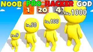 NOOB vs PRO vs HACKER vs GOD - Push Harder