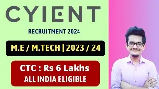 Latest Recruitment of Engineers in CYIENT | Fresher Jobs | Latest MNC Jobs | Job Vacancy 2024