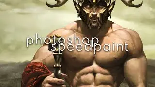 Speedpaint - Renown Illustrated Issue #4 (Highlander of For Honor) - Photoshop 4K