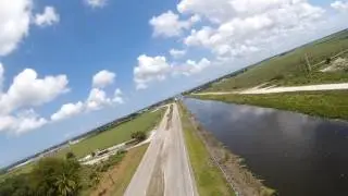 Quick video by US 27 flying over the canal RiteWing Z2 FPV