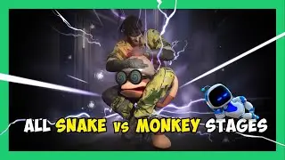 MGS Delta: All Snake VS Monkey Stages, 1st Place Times