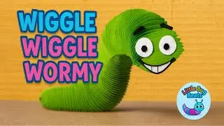 Wiggle Wiggle Wormy | Fun Kids Song About Moving & Dancing!