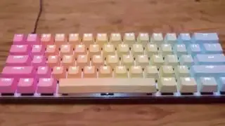 IKBC Rainbow Shine Through Backlit PBT Keycaps Review