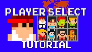 CHARACTER SELECT Tutorial Clickteam fusion 3 points