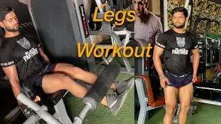Best Legs Workout | Muscle Mass and Size Gain| My First Video On Youtube