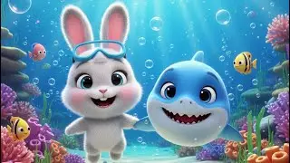 🦈Baby Shark Қазақша | Бала Балық Әні | Миконың Су Астындағы Ойындары |Қазақша мультфильм