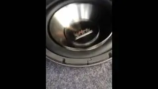 Newer 10 Inch Infinity Reference Subwoofer Flex