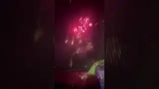 We saw some fireworks in Phu Quoc Vietnam
