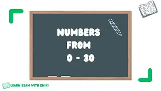 Numbers in Esan | Beginners