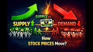 How stock prices move (Demand & Supply)