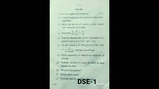 5th semester question 2022||classical mechanics||fm University #classicalphysics #fmuniversity