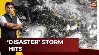 India First With Gaurav Sawant LIVE: Tracking Cyclone Biparjoy | Turbo Winds, Rain & Turbulent Seas