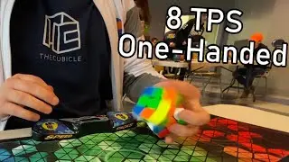 Official 8 TPS 3x3 One-Handed Solve! (8.48)