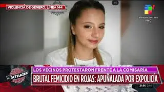 Brutal femicidio de &Uacute;rsula en Rojas: apu&ntilde;alada por un ex polic&iacute;a