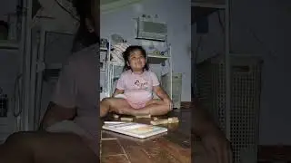 Me and thea play with jenga! (Gone WRONG)