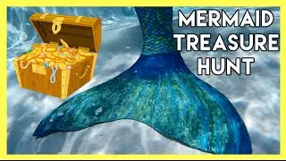 FIN FUN MERMAID Treasure Hunt Challenge | KidToyTesters