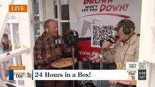 Scot and Chaz in a box for 24 hours