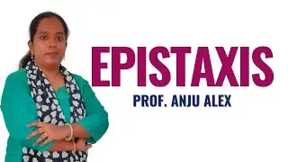GNM 2nd Year II Epistaxis II Medical Surgical 1 II Anju Mam II