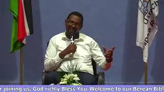 Berean Bible Study Live!!