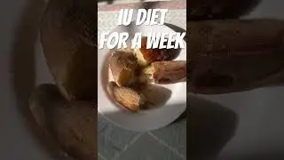 IU DIET FOR A WEEK?? #iu #diet #ytshorts #dieting