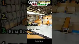 Ranking the worst skateboard fails | Skateboard Fails Moment