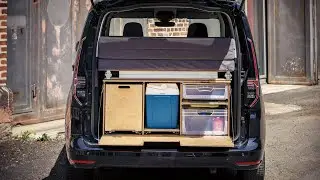 Campingbox f&uuml;r VW Caddy, Citro&euml;n Berlingo und Renault Kangoo - CAMPERKIT