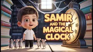 Samir and the magical clock story |Moral story| cartoon