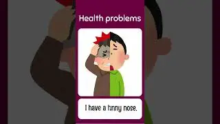 Let's learn about health problems with Maci-English for Kids