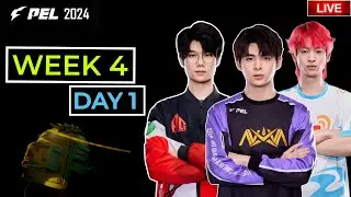 LIVE! PEL SPRING 2024 | WEEK 4 DAY 1 | WATCH PARTY