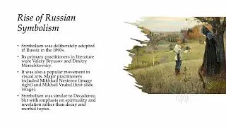 RUS 317 Symbolism Lecture
