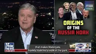 Sean Hannity Spews A Bunch of Nonsense About Barack Obama Russiagate and the Deep State