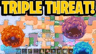 Fighting all Slime Bosses at once! (Modded) | Core Keeper
