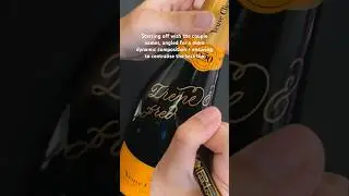 20 Year Anniversary Champagne 🍾 #processvideo #tutorial