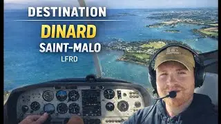 DINARD / SAINT-MALO ✈️ Approche mythique et sublime