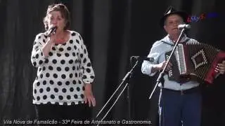 Adilia e Z&eacute; Cachadinha : Cantares ao  desafio em V.N. Famalic&atilde;o.