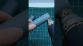How to connect PVC pipes of different sizes without a connector 😎 #shortvideo