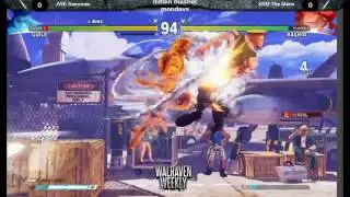 JWE Samrican(Guile) vs SRM The Mann(Rashid) Walraven Weekly Detroit 125