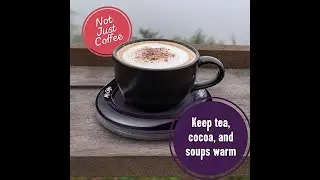 Mr. Coffee Mug Warmer for Coffee Portable Cup Warmer for Travel, Office Desks, and Home, Black