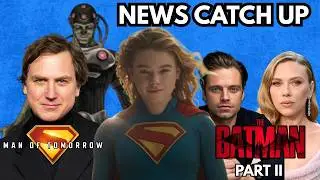 DC News Roundup: Supergirl Teasers, Brainiac News, The Batman Part 2 Casting News, DCU Batman Rumors