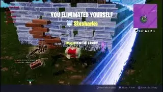 Riding an enemies rocket to safety |  Fortnite Battle Royale
