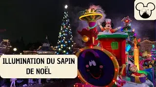 4K DISNEYLAND PARIS - ILLUMINATION DU SAPIN DE NOËL
