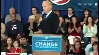 Joe Biden Tells Chuck Graham to Stand Up