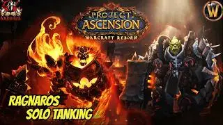 SOLO TANKING RAGNAROS (ASCENDED) &ndash; BRONZEBEARD SERVER