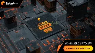 RebusFarm Cyber Week 2021 - Best Deal of the Year!
